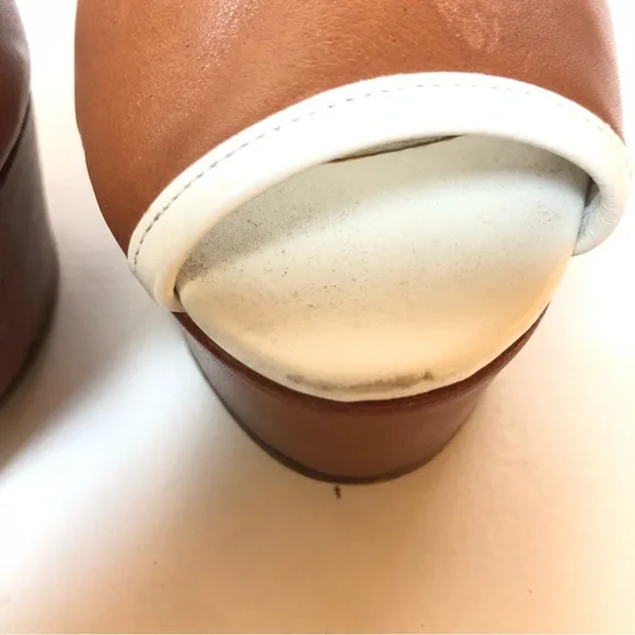 Michael Kors Platform Ankle Strap Stiletto leather Sandals | 7.5 - Picture 9 of 17